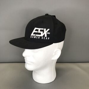 ESX360 Gamer Gear Hat Cap  Youth One Size Adjustable Esports Black